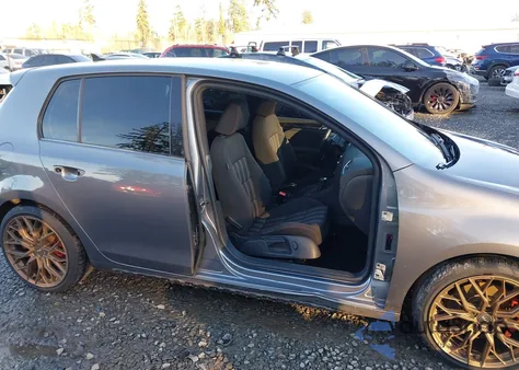 2012 Volkswagen Gti 4-Door из США, поврежденный, VIN WVWHD7AJ5CW182271